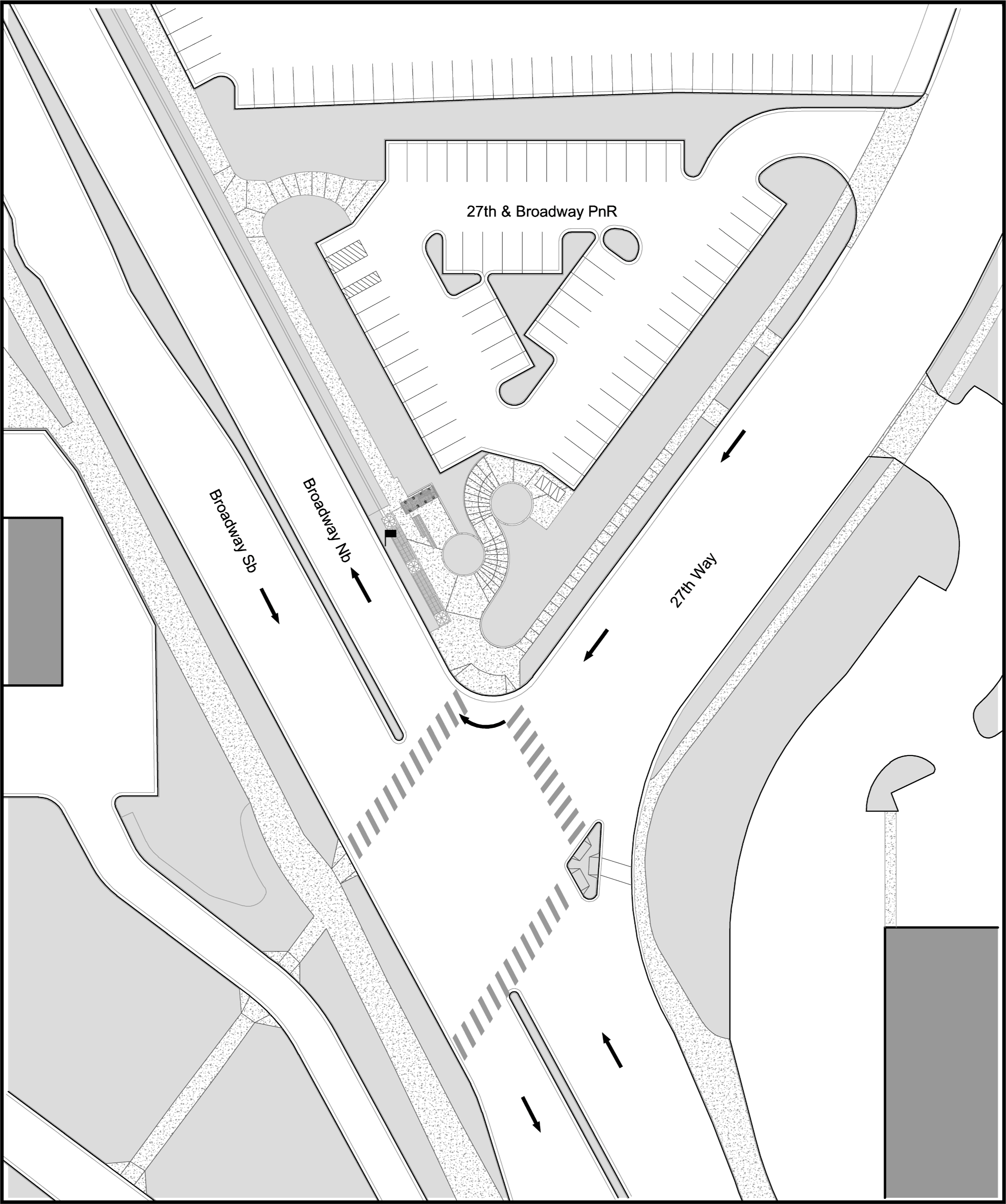 27th Way & Broadway Park-n-Ride