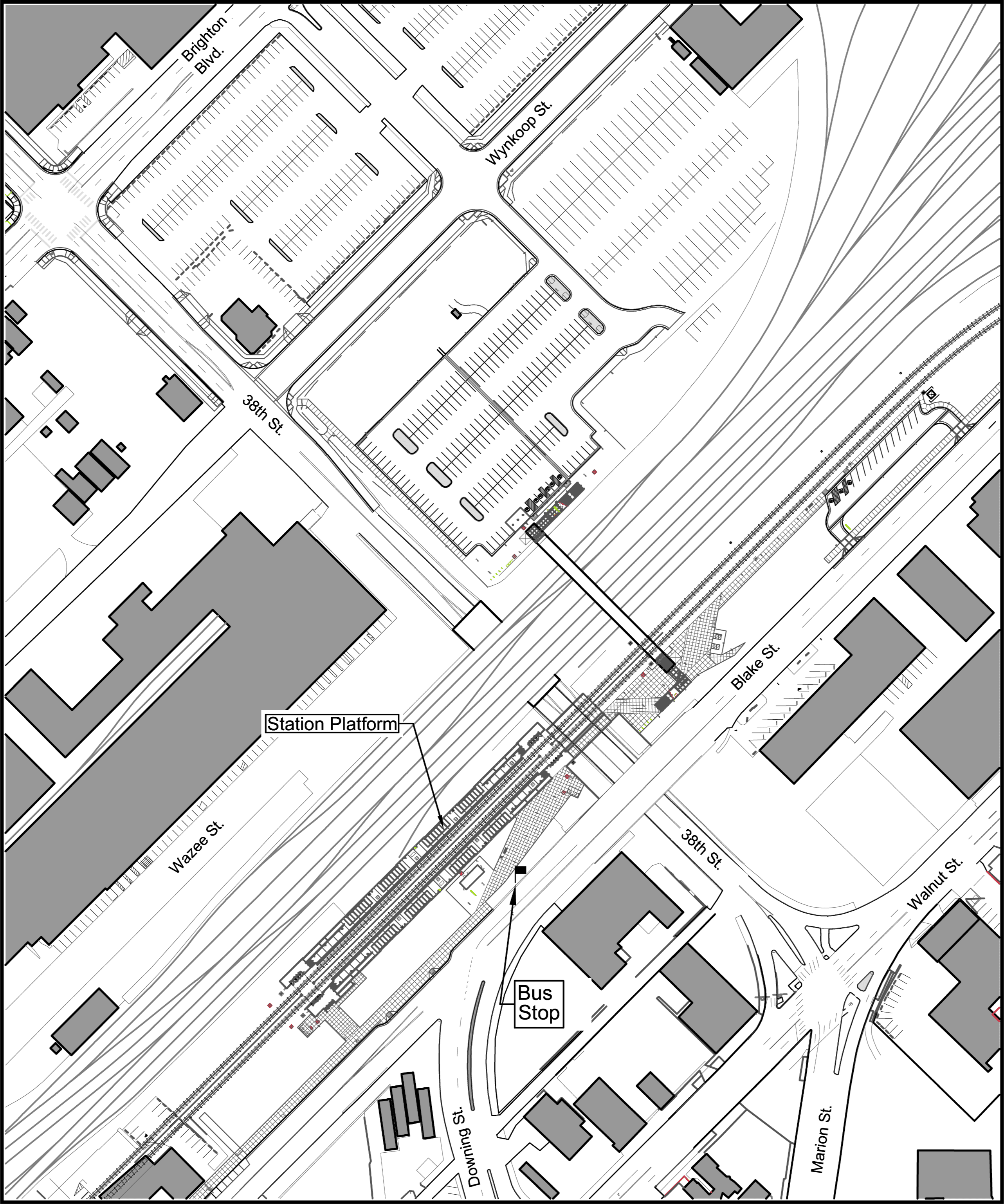 38th & Blake Station