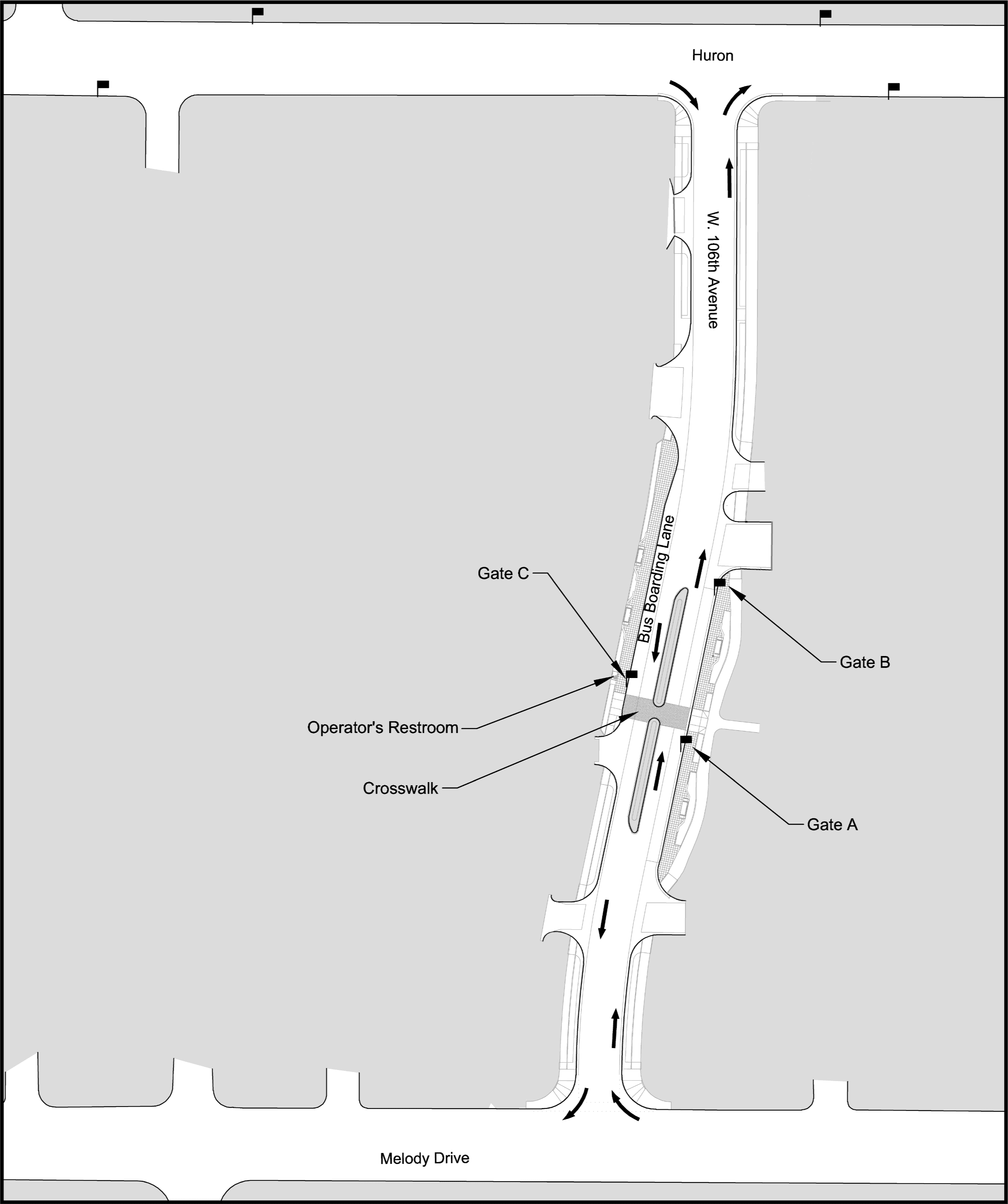 106th & Melody Transfer Center