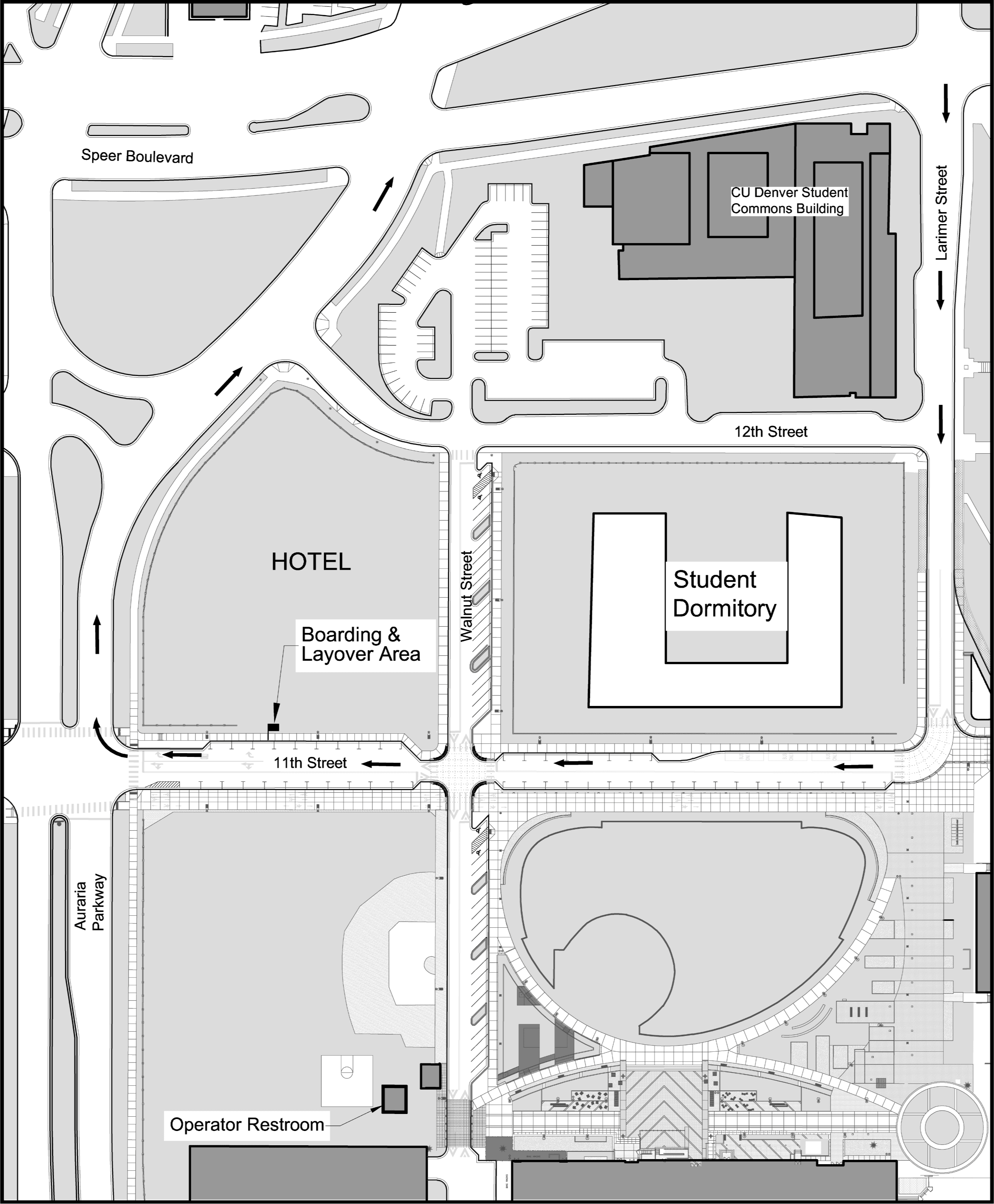 Auraria Layover Area