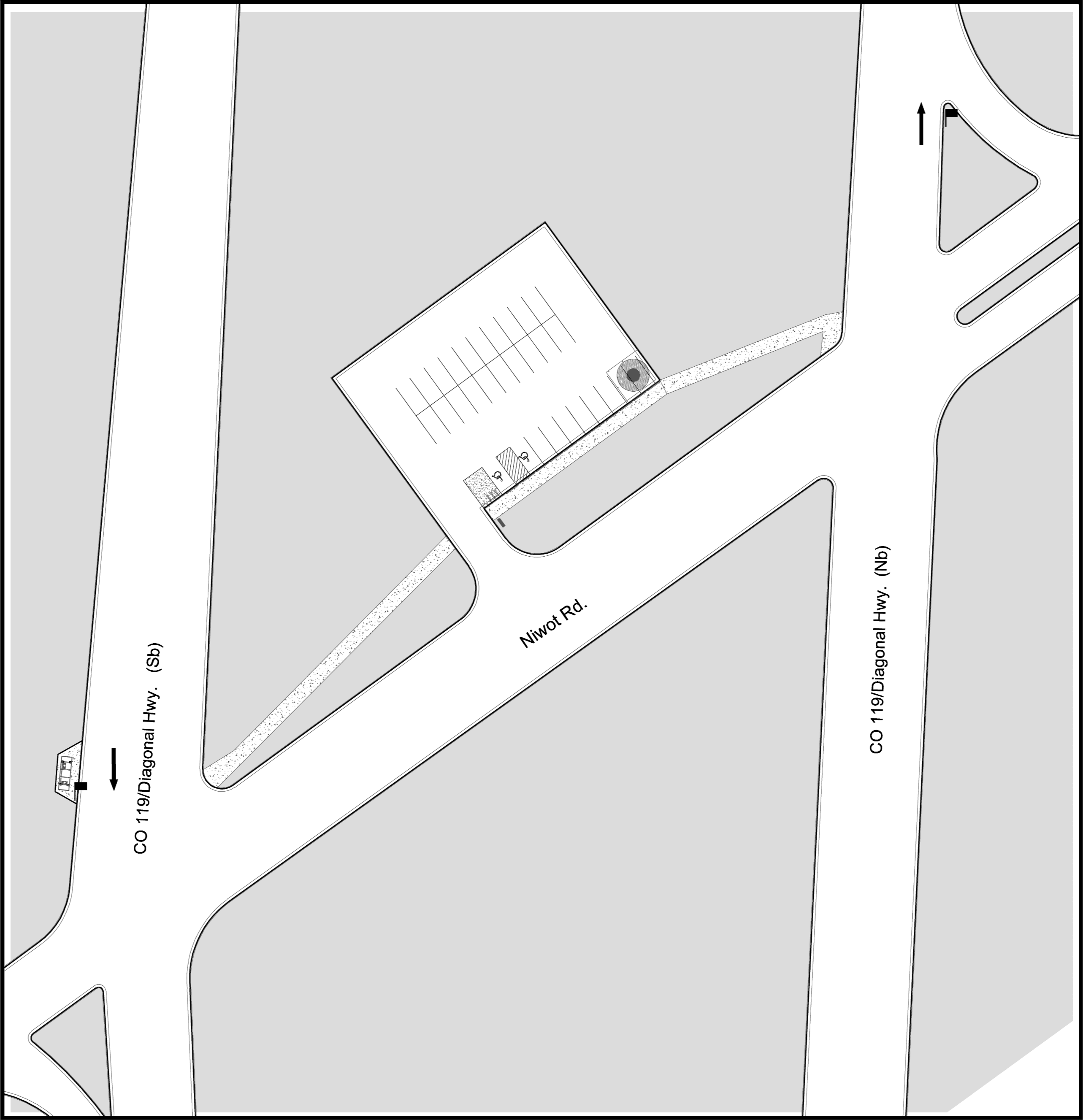 CO 119 & Niwot Road Park-n-Ride
