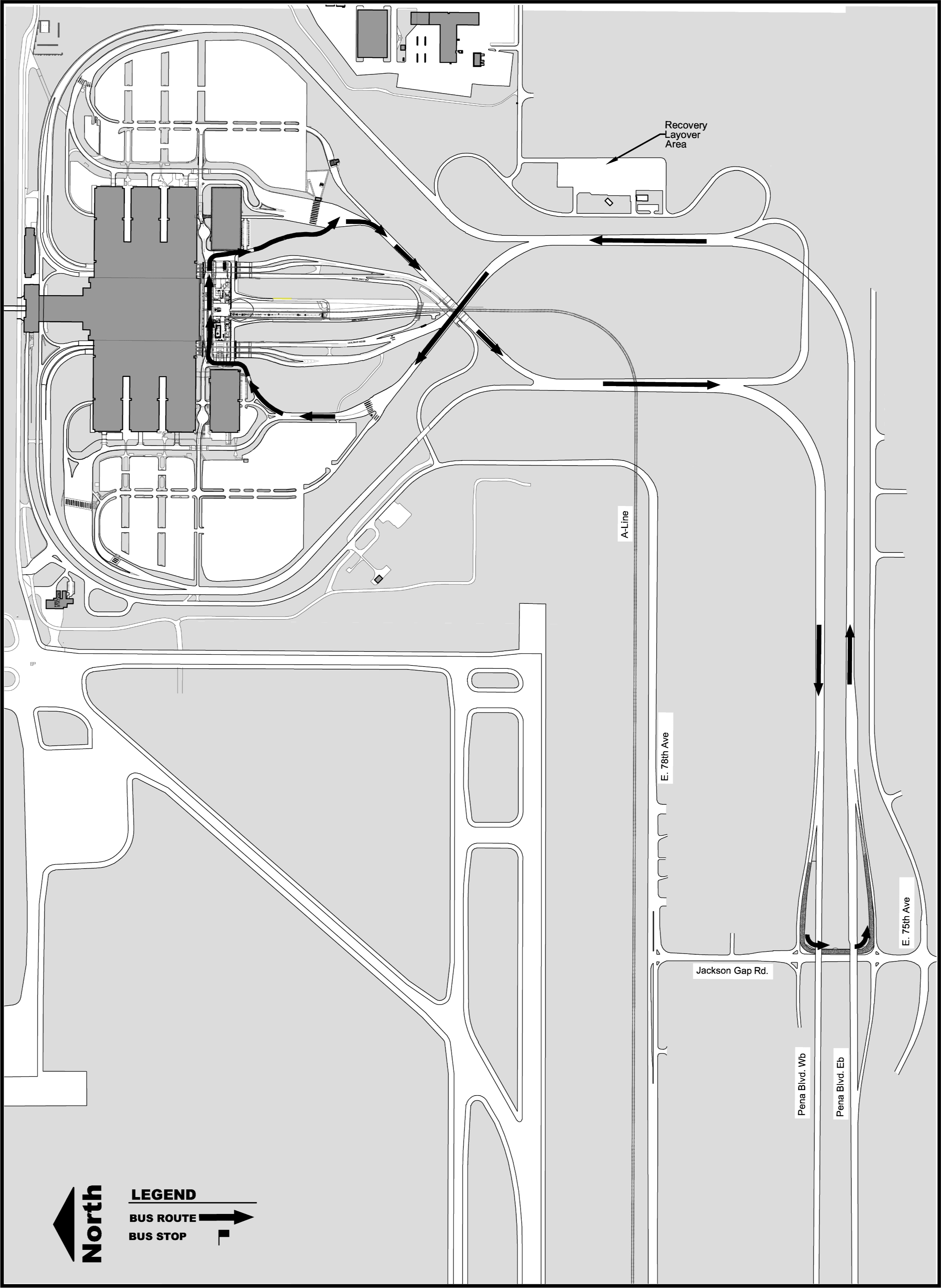 Denver Airport Station - Access
