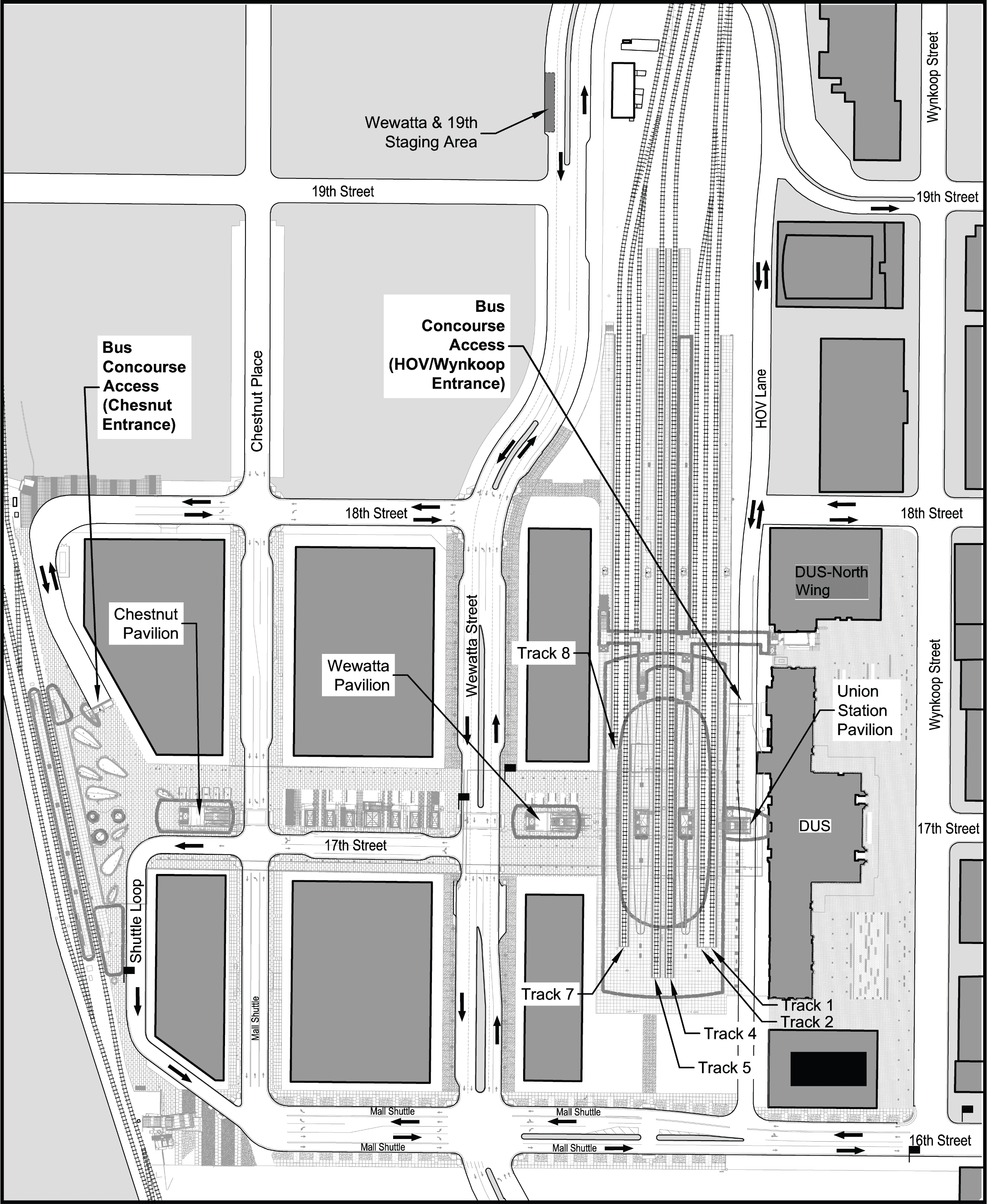 Denver Union Station -- Surface Level