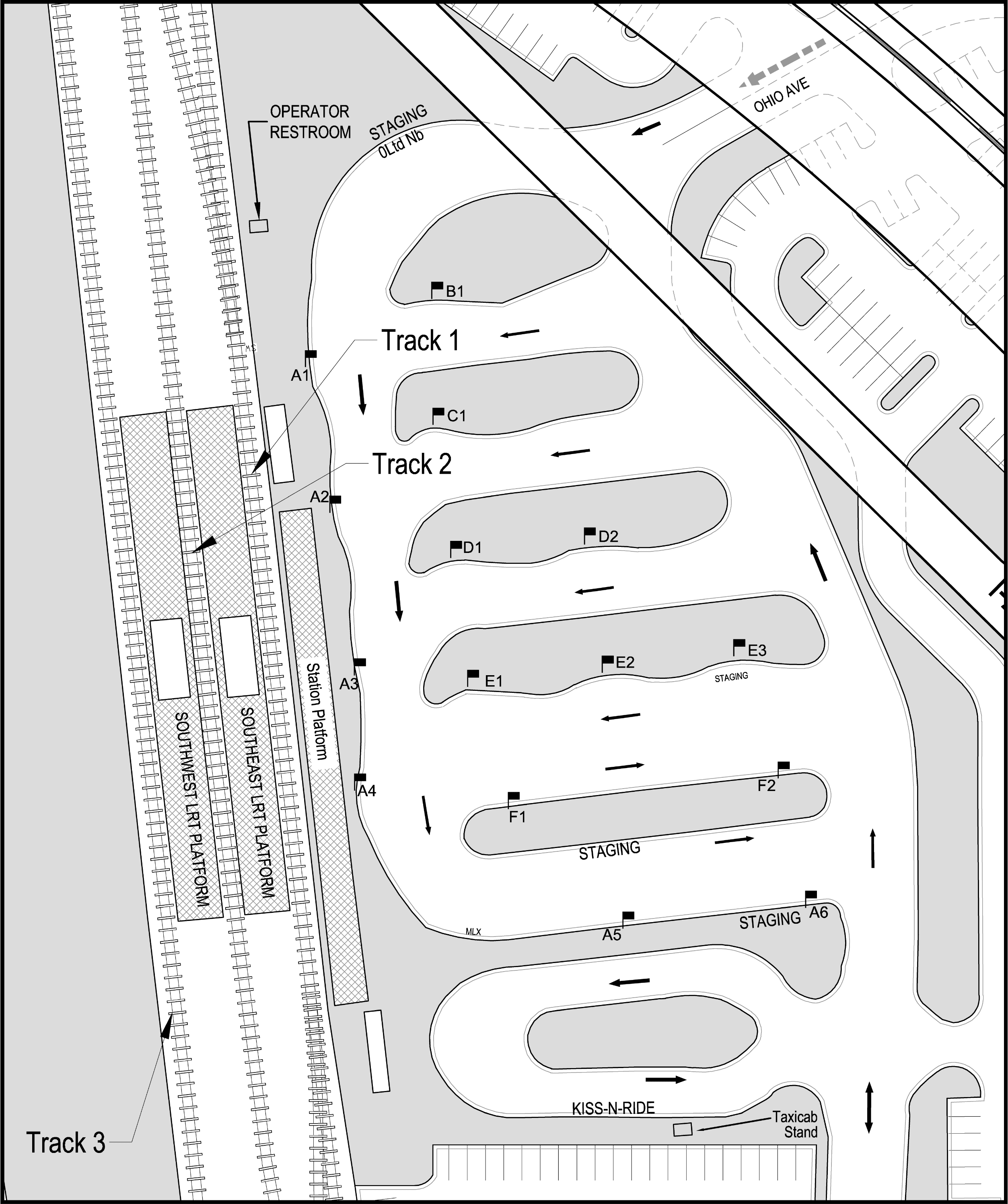 I-25 & Broadway Station Gates
