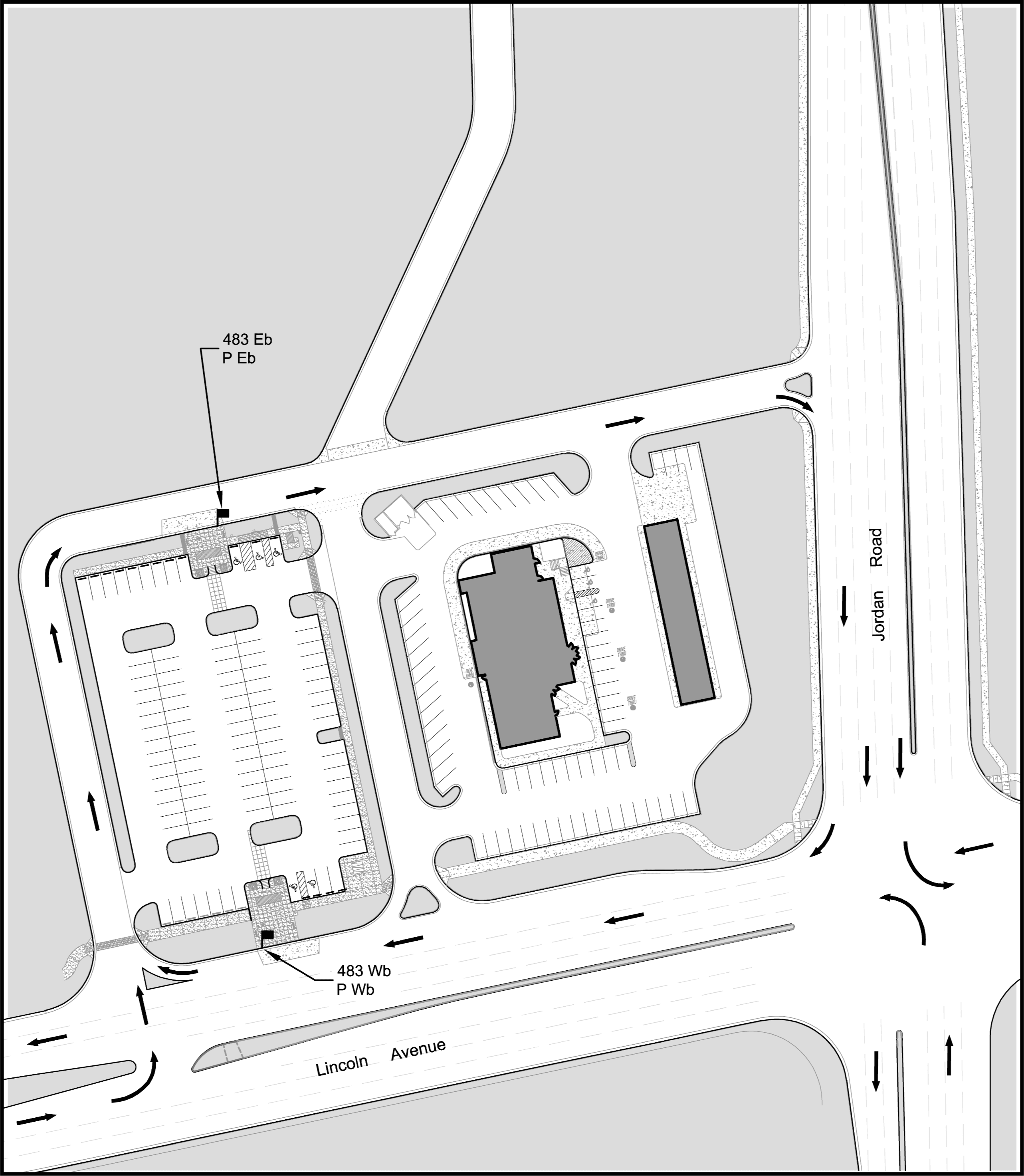 Lincoln/Jordan Park-n-Ride