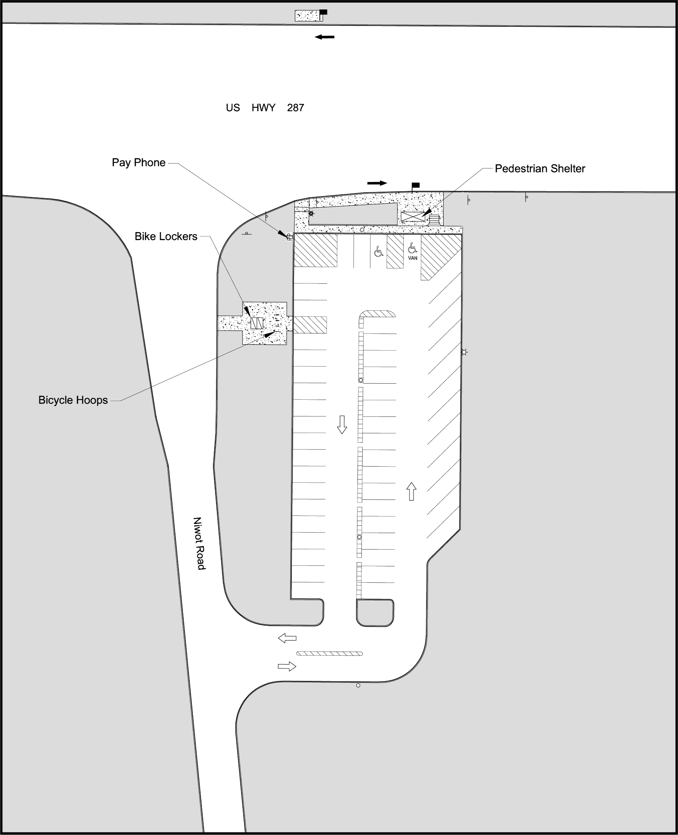 US 287 & Niwot Road Park-n-Ride