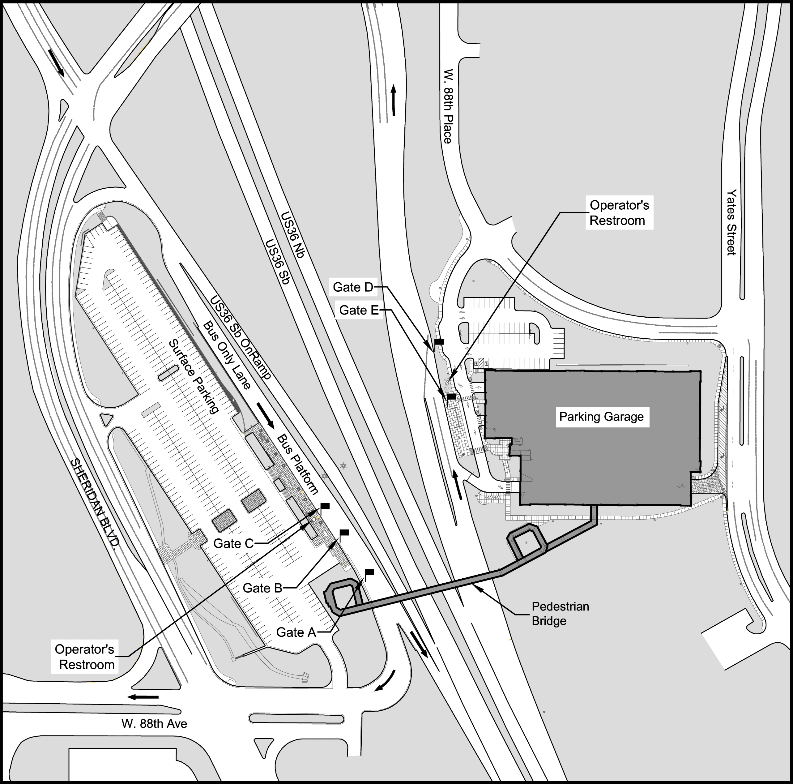US 36 & Sheridan Station