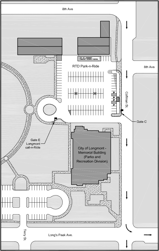 8th & Coffman (Roosevelt Park) Park-n-Ride